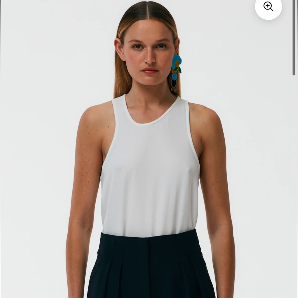 Soft Drape Asymmetrical Tank (S)